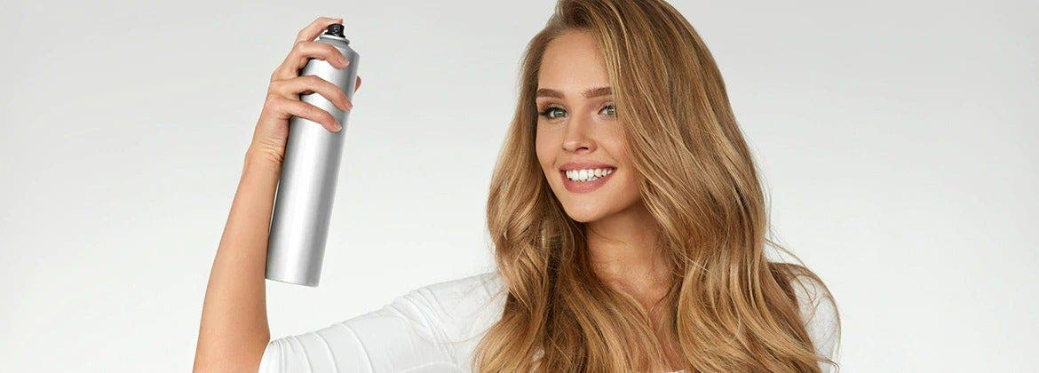 Test av tørrshampoo