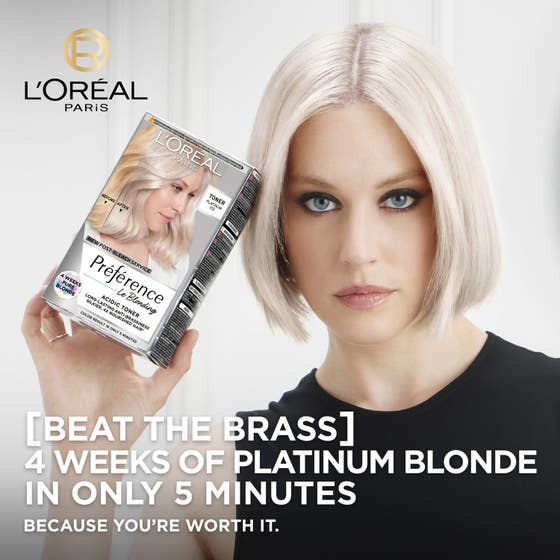 Préférence Le Blonding Toner Platinum Ice