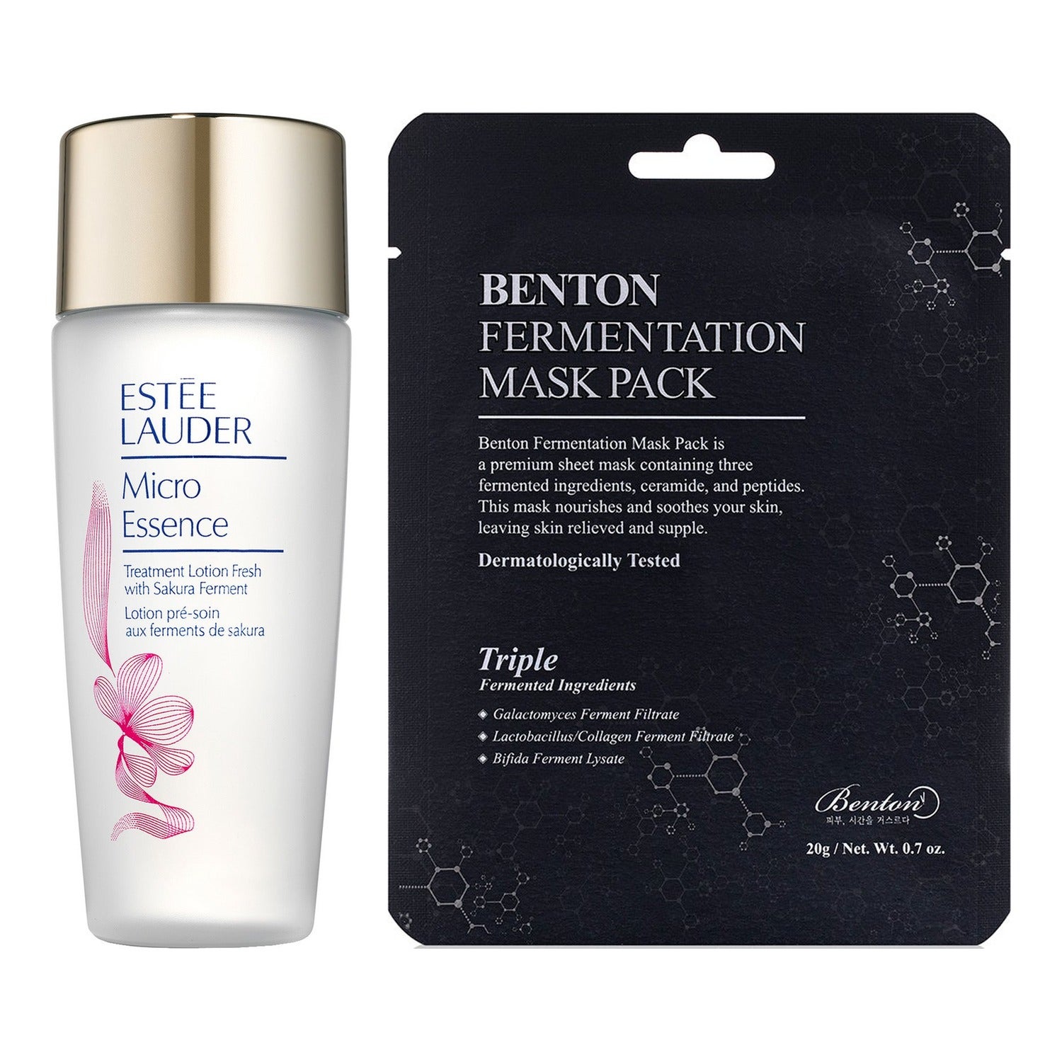 Estée Lauder Fermentation Ritual Set Treatment Lotion 30 ml & Mask 20 g billede