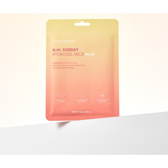a.m. Sunday Hydrogel Neck Mask