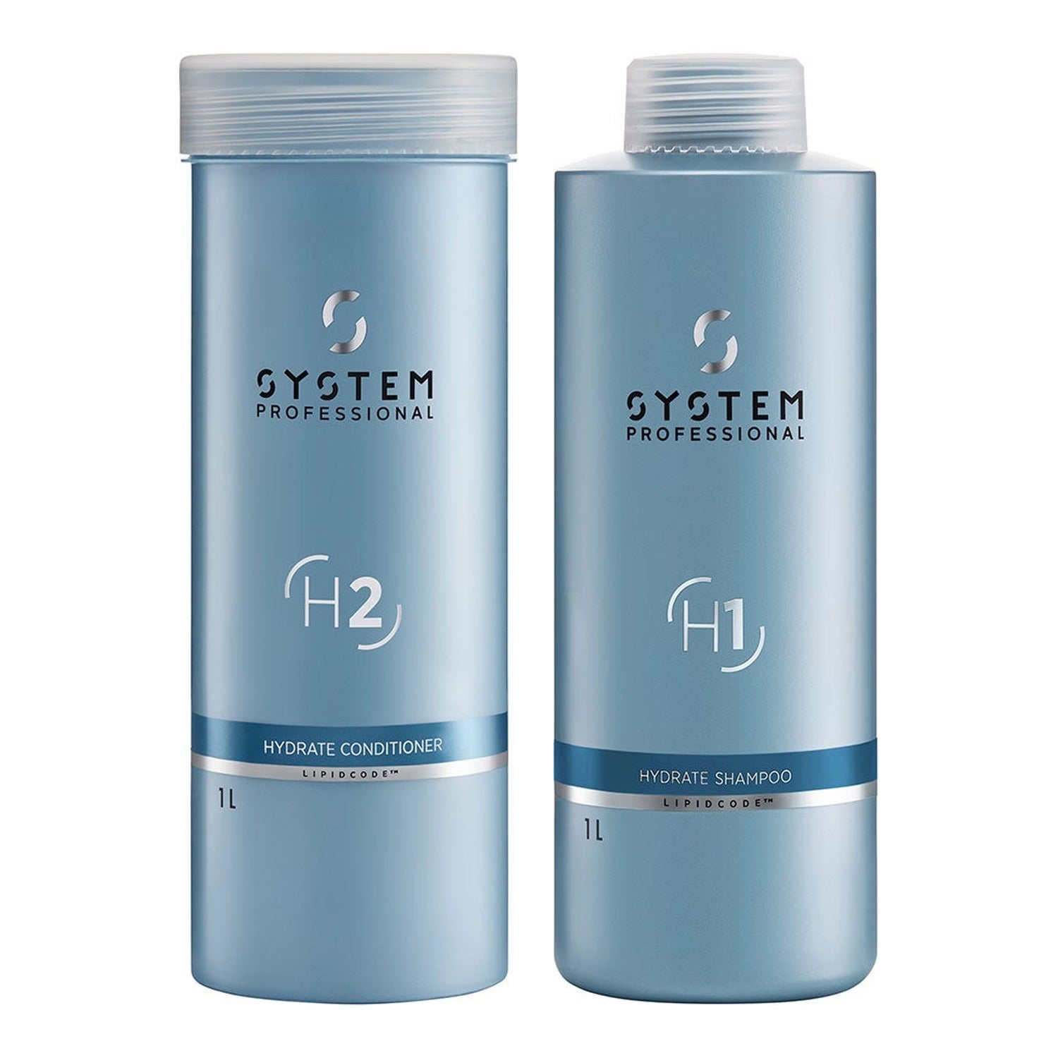 System Professional Hydrate Duo Shampoo 1000 ml + Conditioner 1000 ml billede