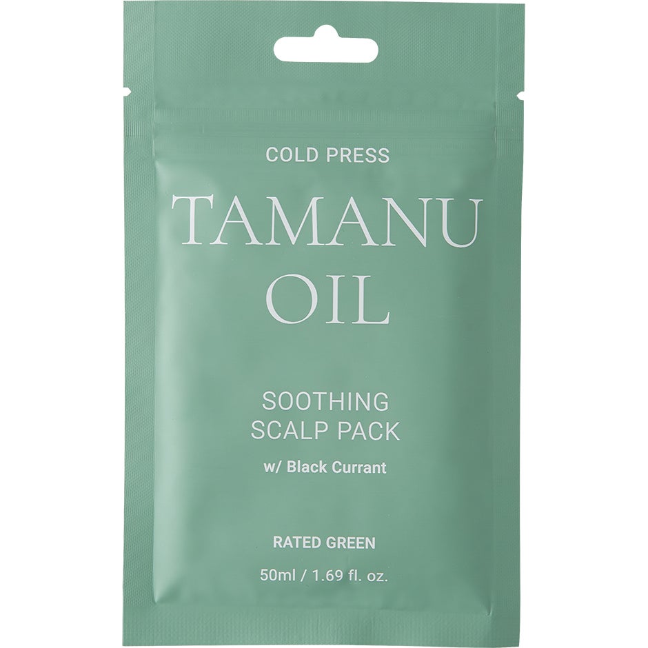 Rated Green Cold Press Tamanu Oil Soothing Scalp Pack w/ Black Currant 50 ml