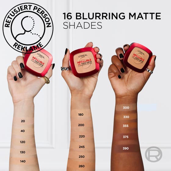 Infaillible 24H Fresh Wear Foundation in a Powder