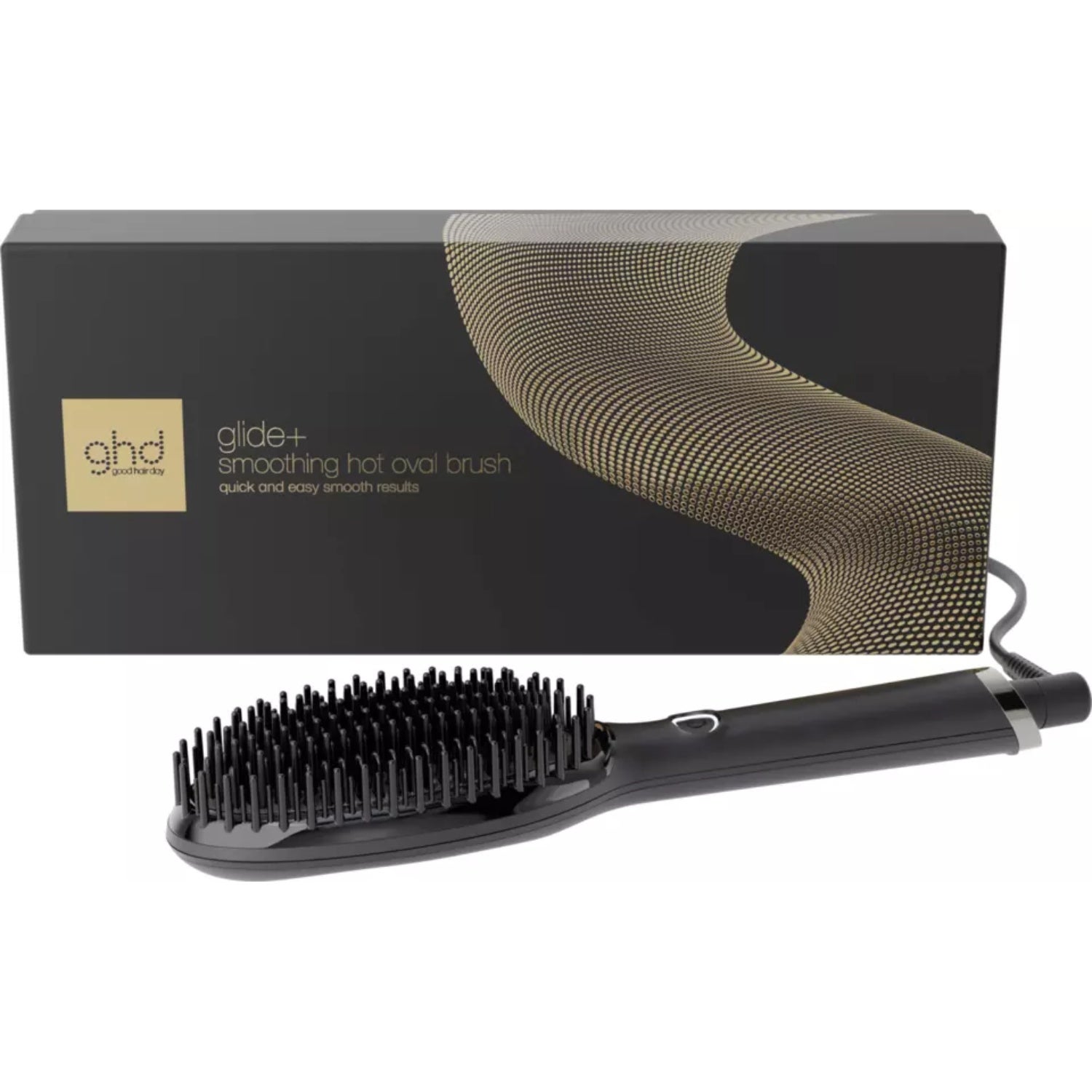 GHD Glide+ Smoothing Hot Brush värmeborste dam – bild 7
