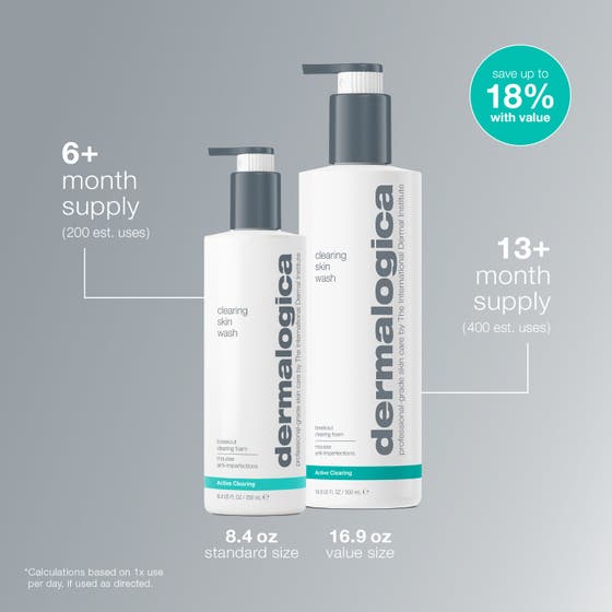 Clearing Skin Wash