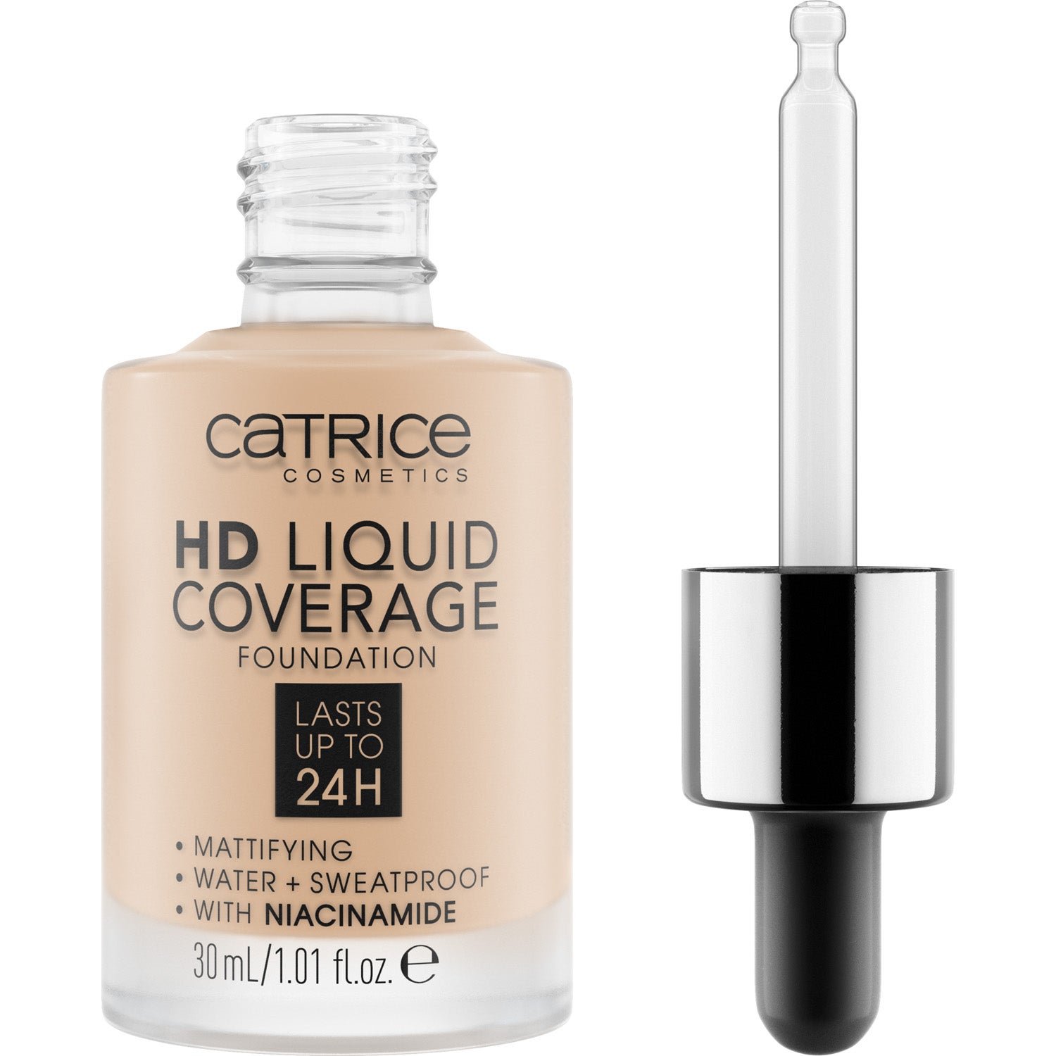 Catrice Hd Liquid Coverage Foundation 010 Light Beige | Nordicfeel