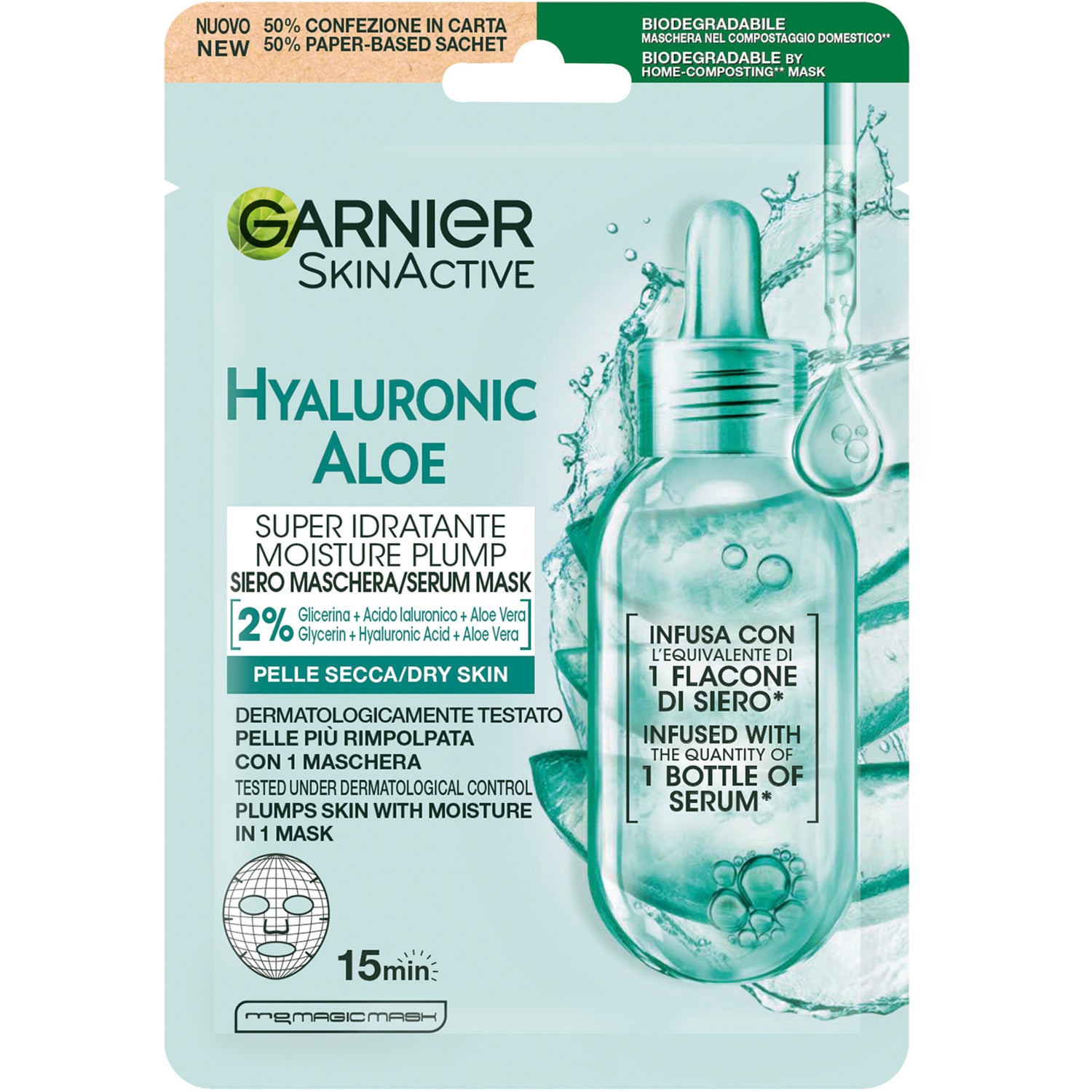Alternativ bild 0 för Garnier SkinActive Hydra Bomb Moisture Bomb 28 g