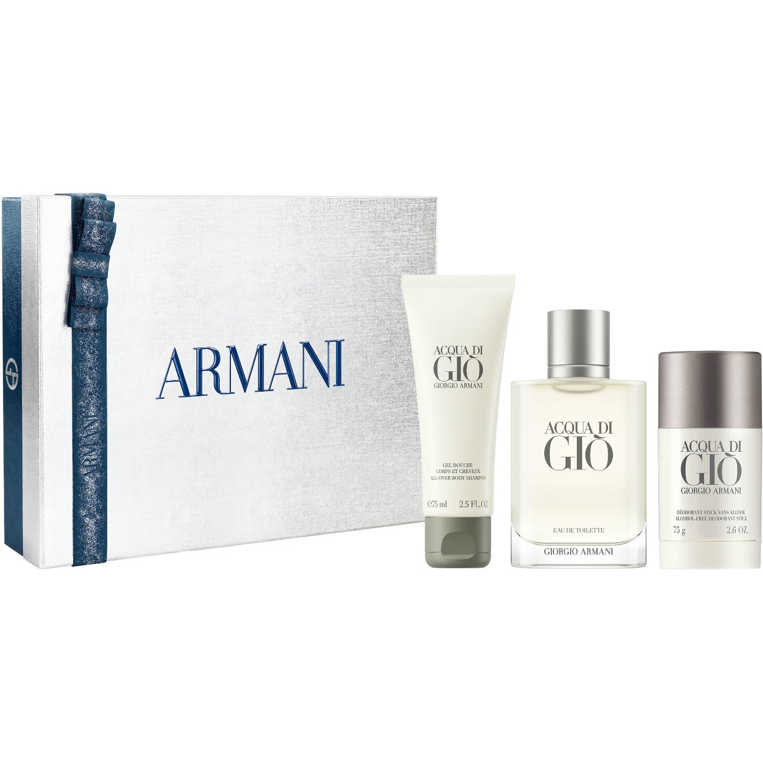 Armani Acqua di Giò Holiday Gift Set 50ml + 75ml + 75g – 1 pcs