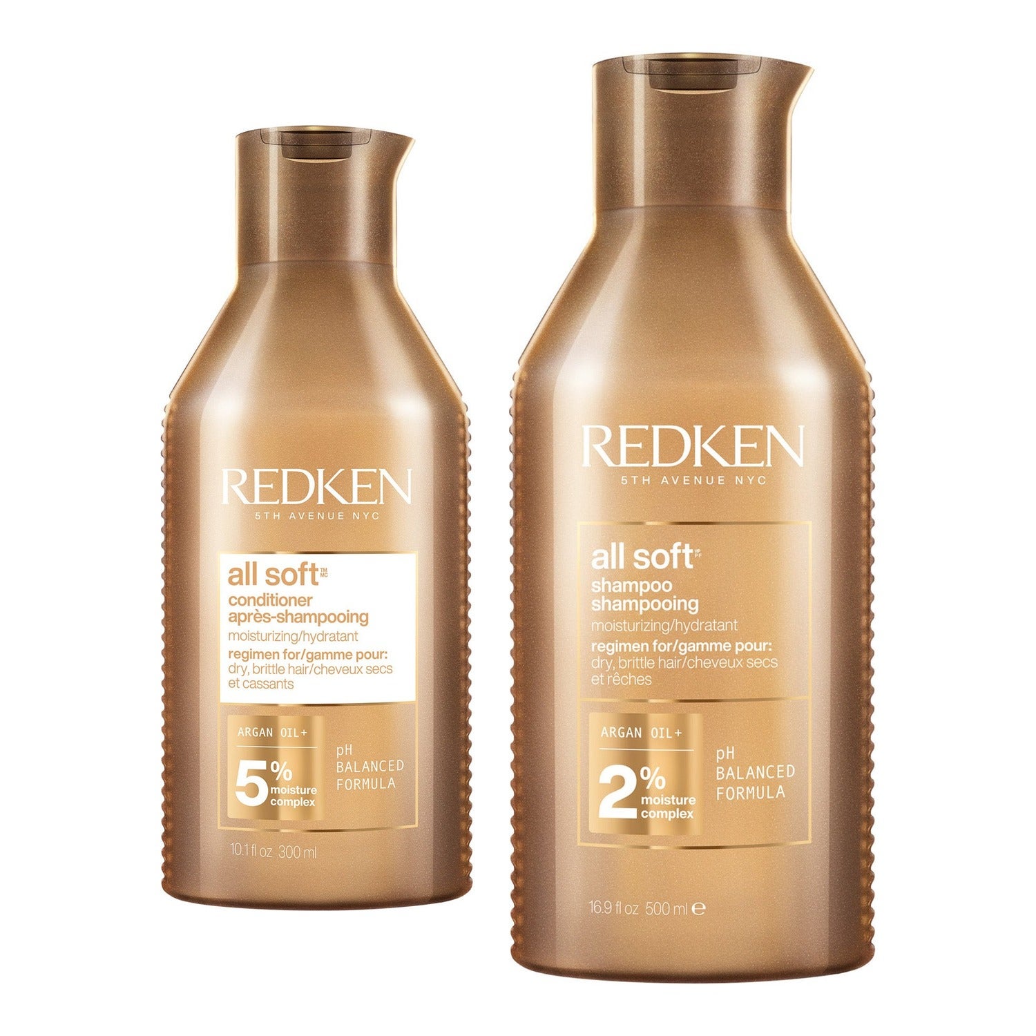 Redken All Soft Set Shampoo 500 ml + Conditioner 300 ml - 800 ml