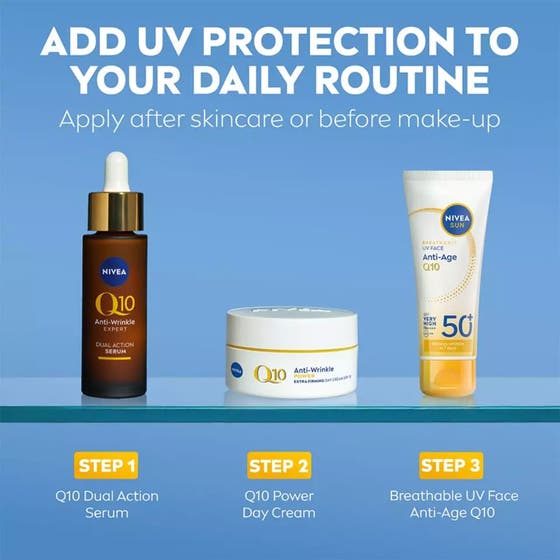 UV Face Anti-Age Q10 Cream SPF 50+