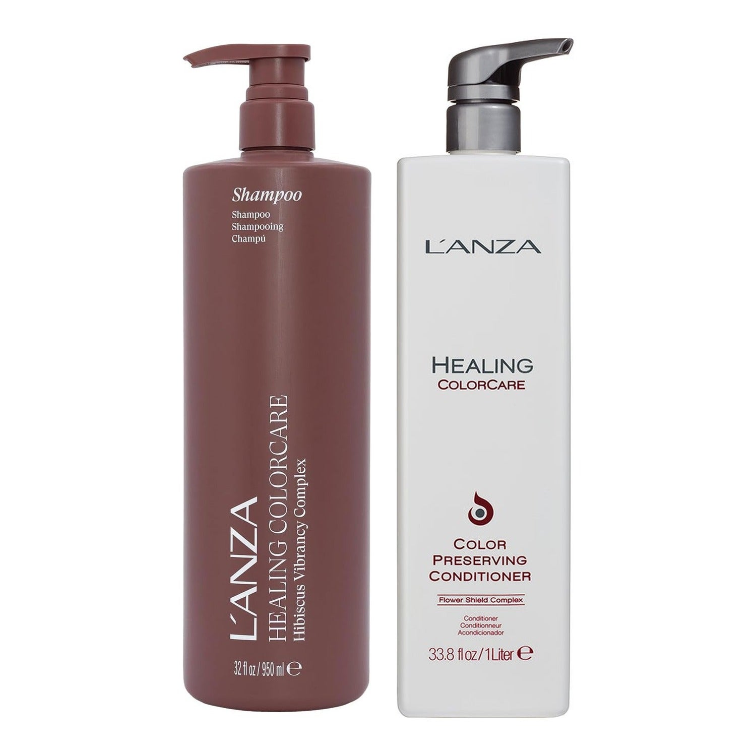 L'ANZA Healing Colorcare Set Shampoo & Conditioner 1000 ml