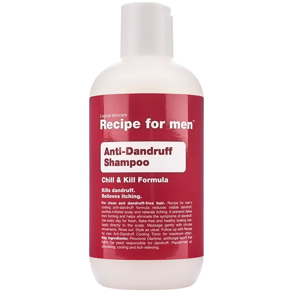 Recipe for men Recipe Anti-Dandruff Shampoo schampo & balsam herr – bild 8