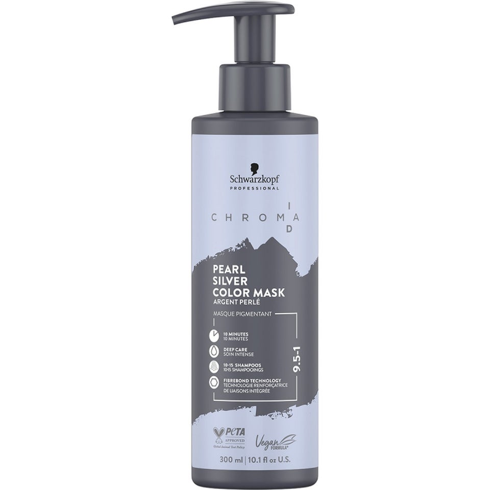 Chroma ID Bonding Color Mask Pearl Silver 9.5-1