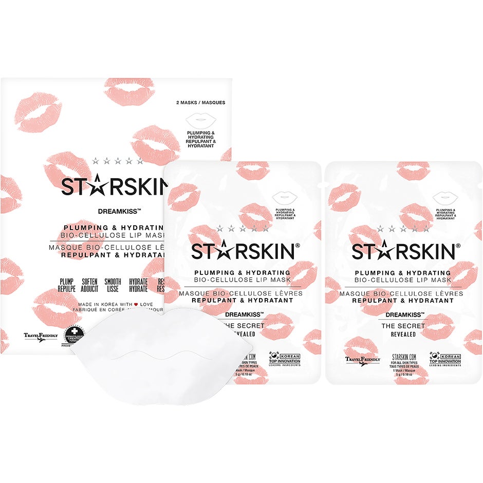 Dreamkiss Plumping and Hydrating Bio-Cellulose Lip Mask 10 g