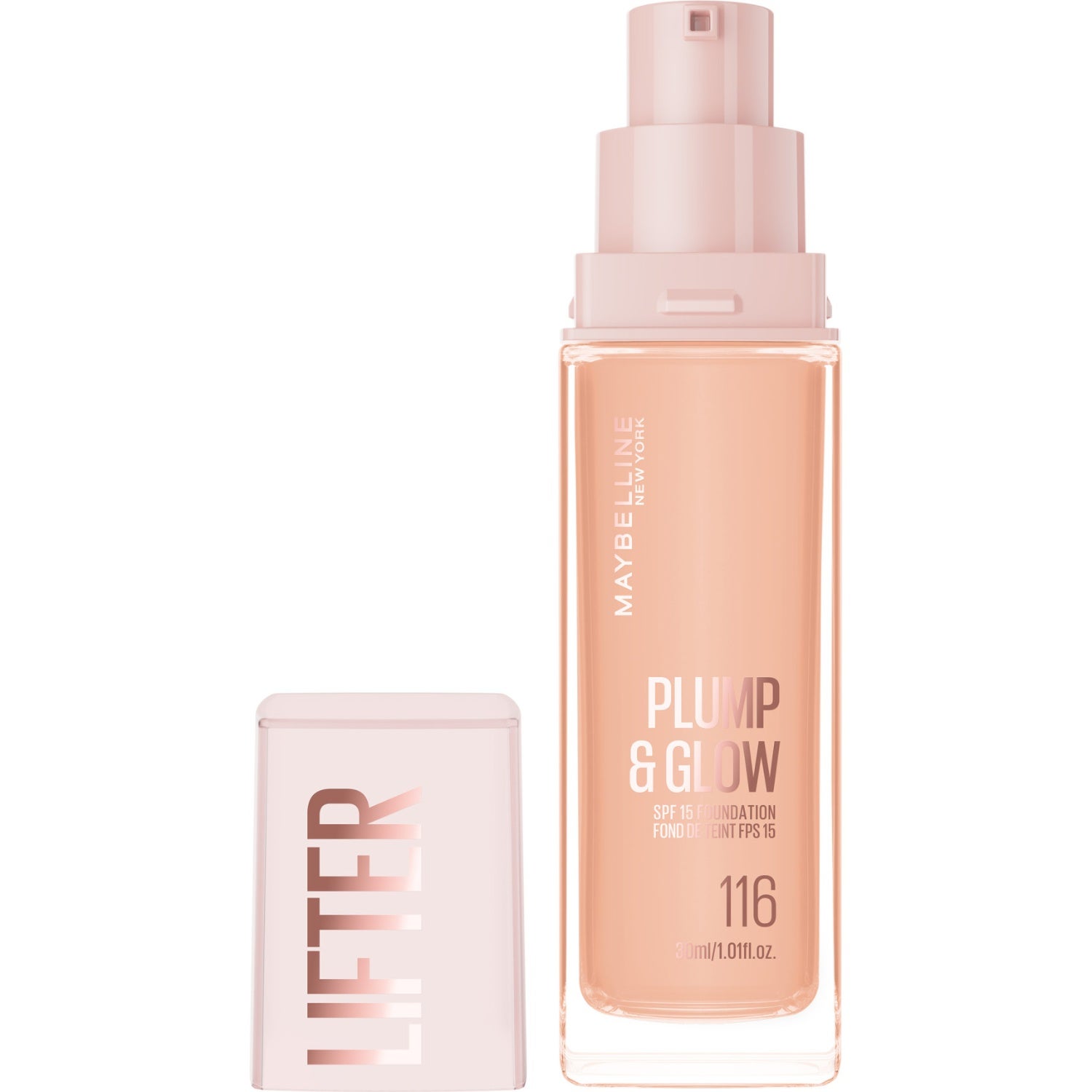Maybelline Lifter Plump & Glow Foundation #116 foundation & concealer dam – bild 2
