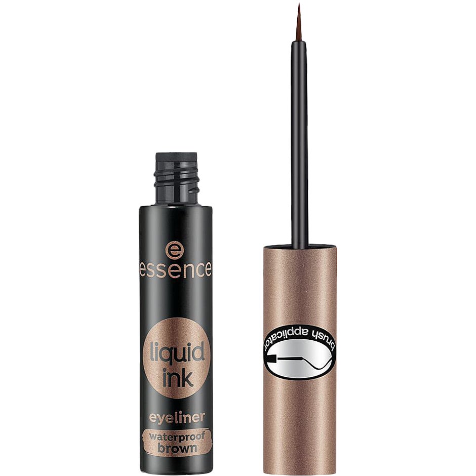 essence Liquid Ink Eyeliner Waterproof Brown 02 Ash Brown 3 ml