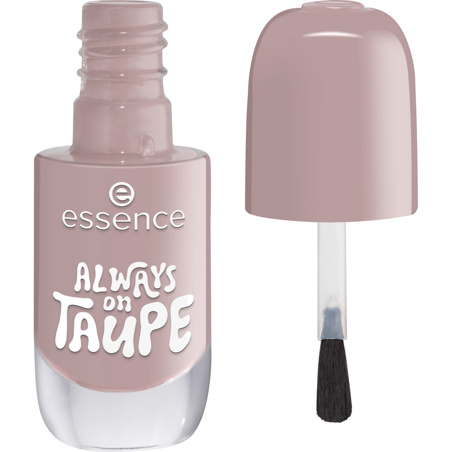 essence Gel Nail Polish 37 Always On Taupe - 8 ml billede