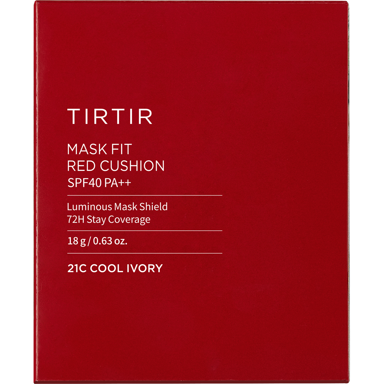 Mask Fit Red Cushion