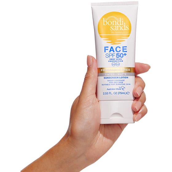 SPF50+Matte Tinted Face Lotion