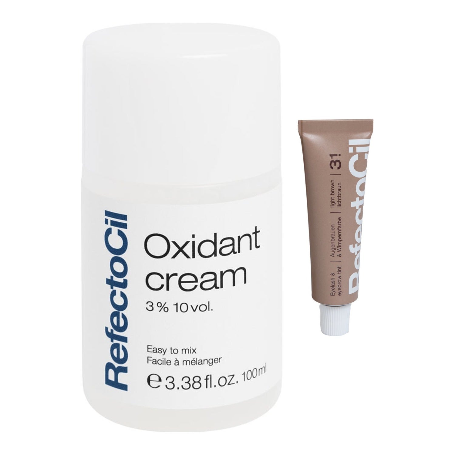 RefectoCil Eyebrow Color & Oxidant 3% Creme Light Brown