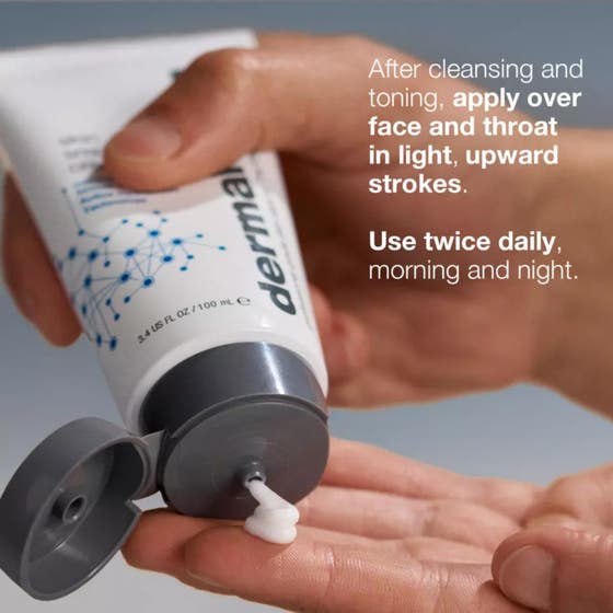Dermalogica Skin Smoothing Cream 50 ml fuktighetsgivende ansiktskrem med en hvit og silkemyk kremtekstur