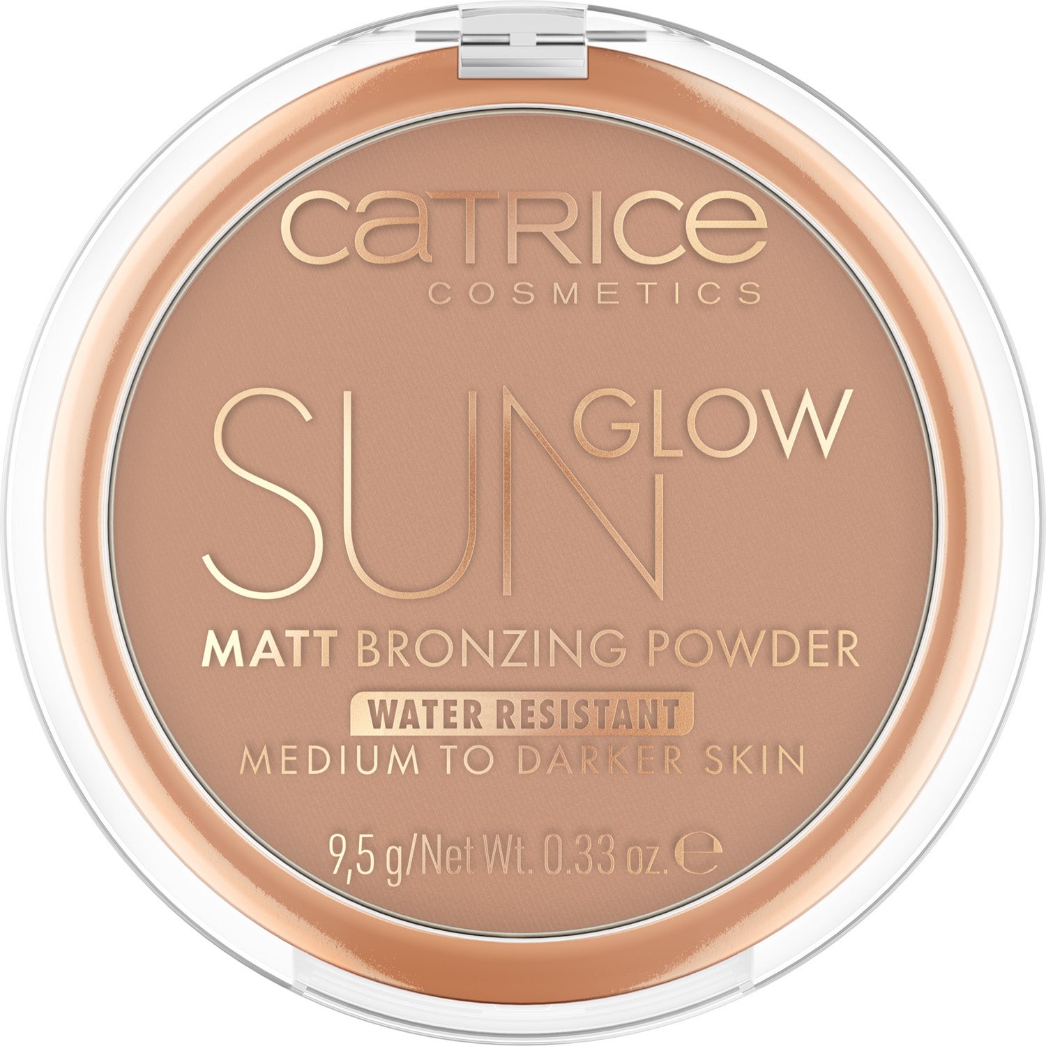 Catrice Sun Lover Glow Bronzing Powder 010 Sun-Kissed Bronze 8 g puder, rouge & highlighter dam – bild 3