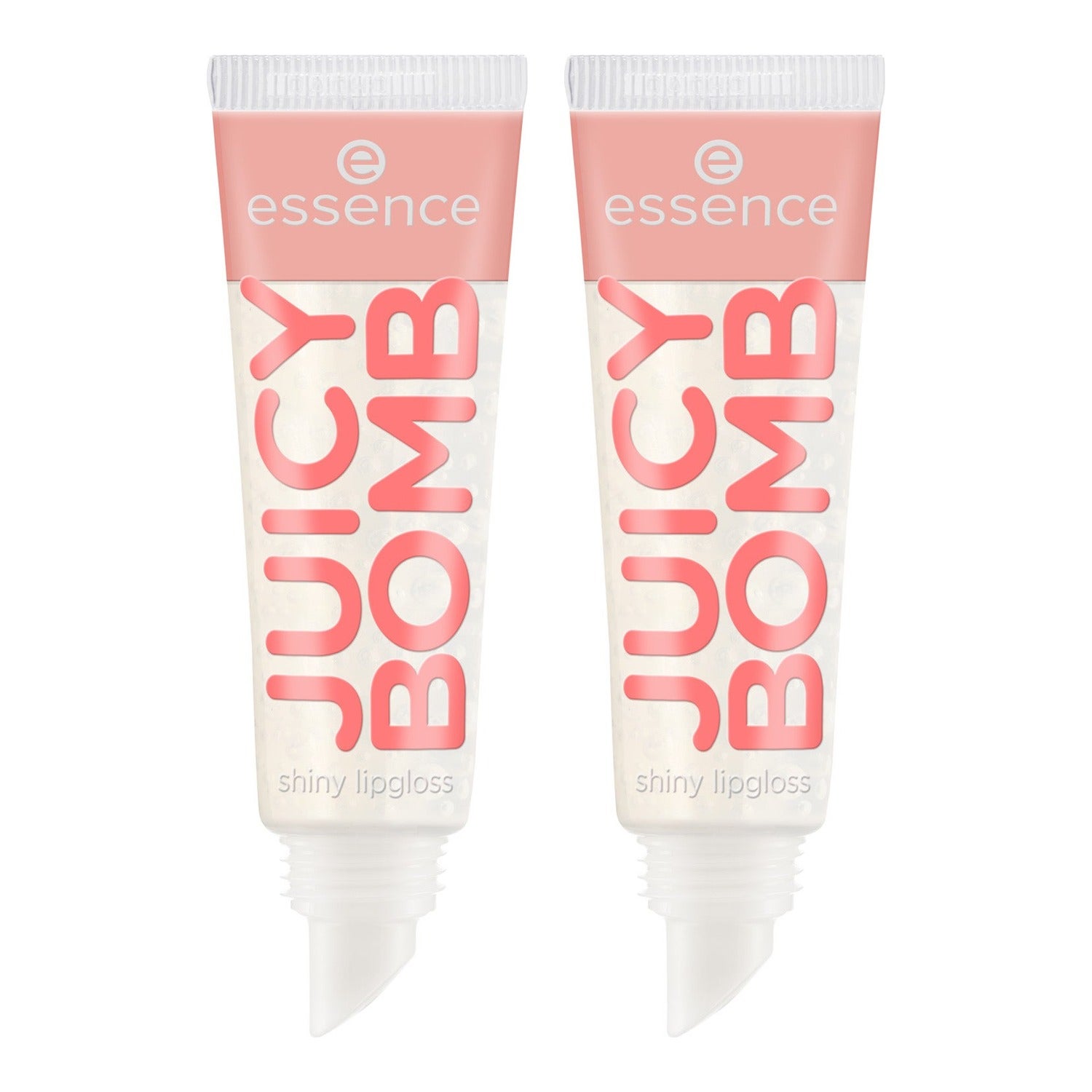 essence Duo Juicy Bomb Shiny Lipgloss 101 Lovely Litchi billede