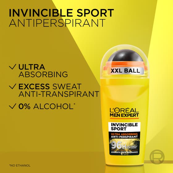 Men Expert Deo 96 H Invincible Sport Dry Non-Stop Roll-on