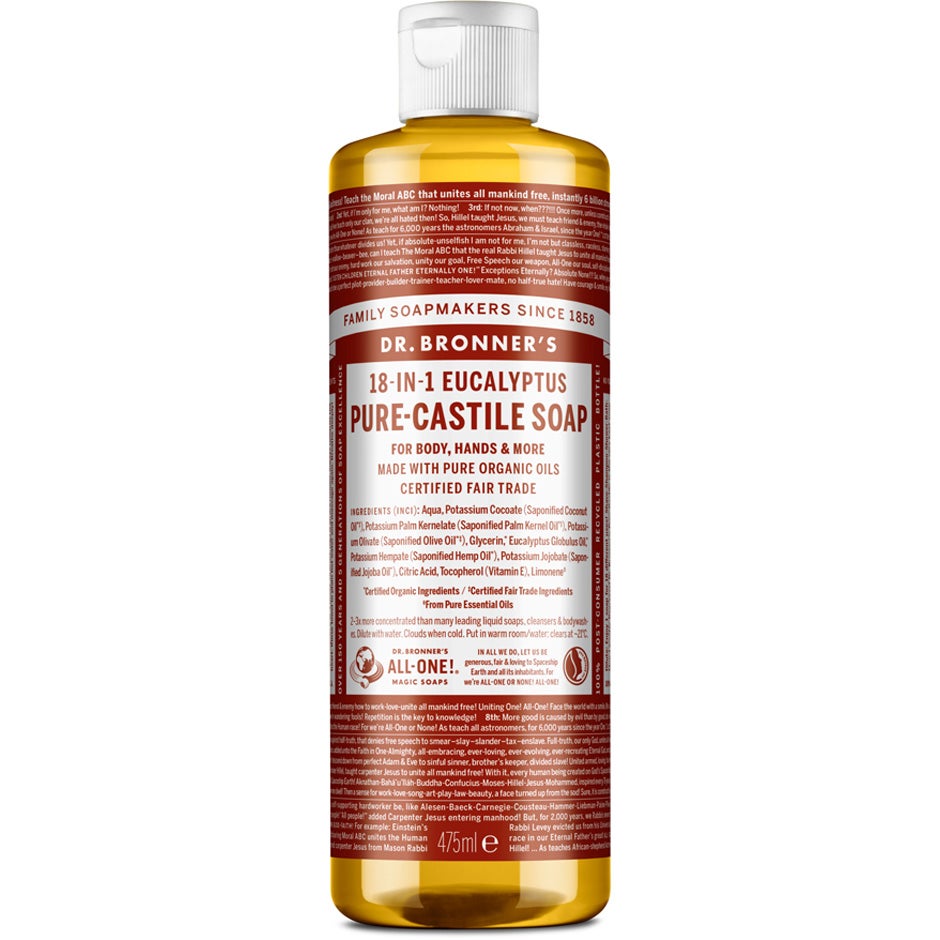 Dr. Bronner's Pure Castile Liquid Soap Eucalyptus 475 ml