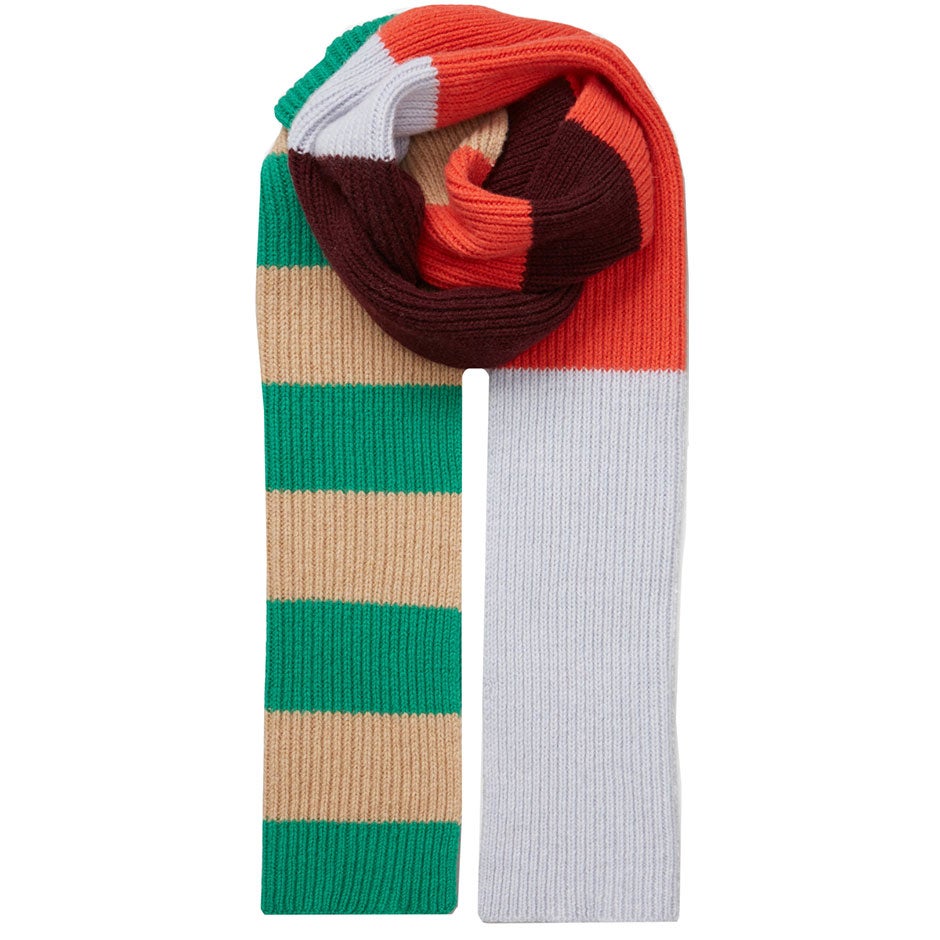 Produktfoto för Becksöndergaard Cass Block Scarf Ming Green 25 x 200 cm