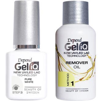 Gel IQ White & Remover Oil Set