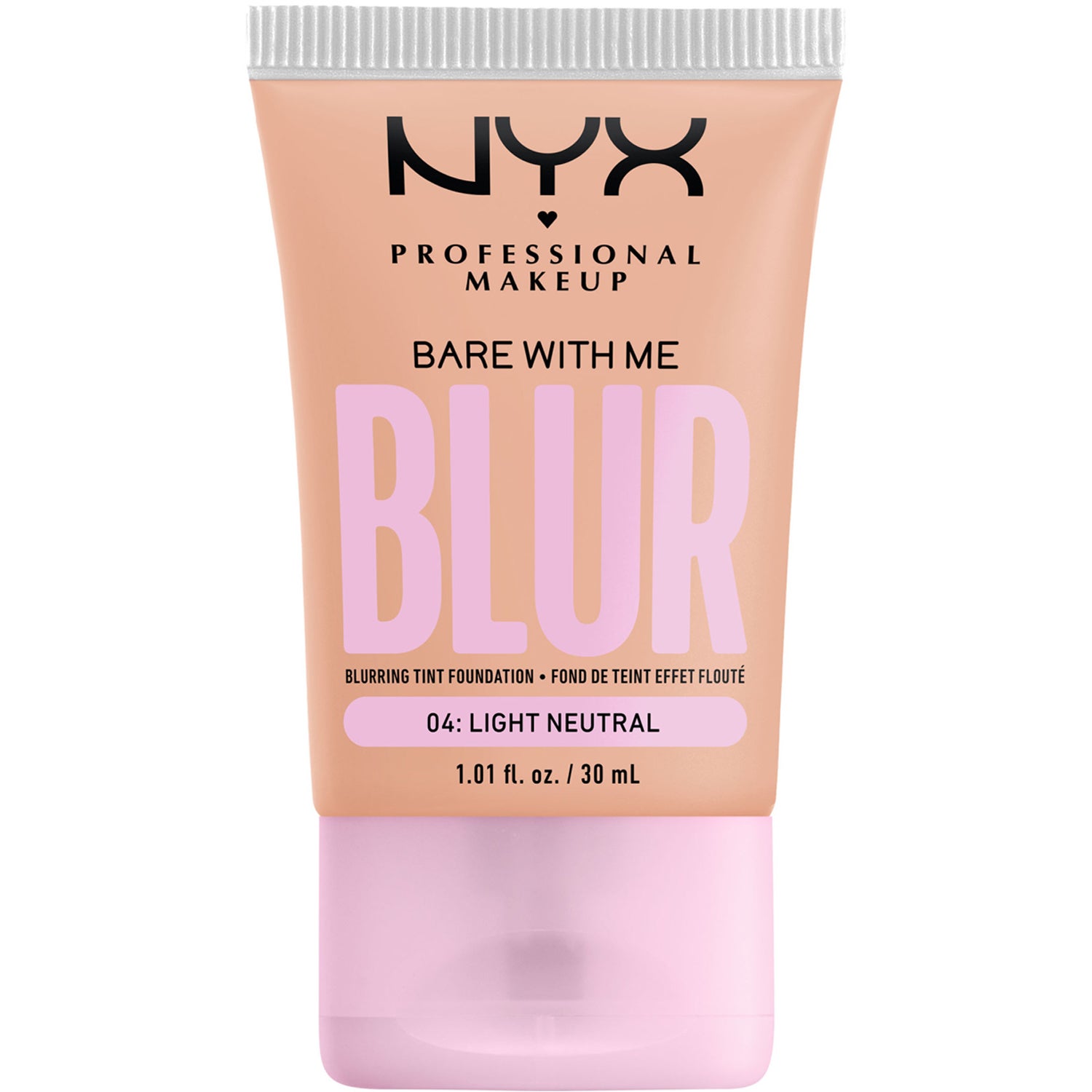 NYX Professional Makeup Bare With Me Blur Tint Foundation 04 Light Neutral 30 ml