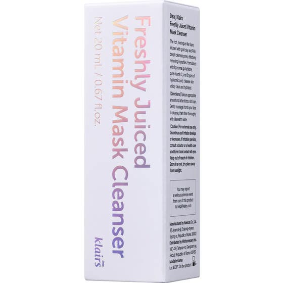 Freshly Juiced Vitamin Mask Cleanser