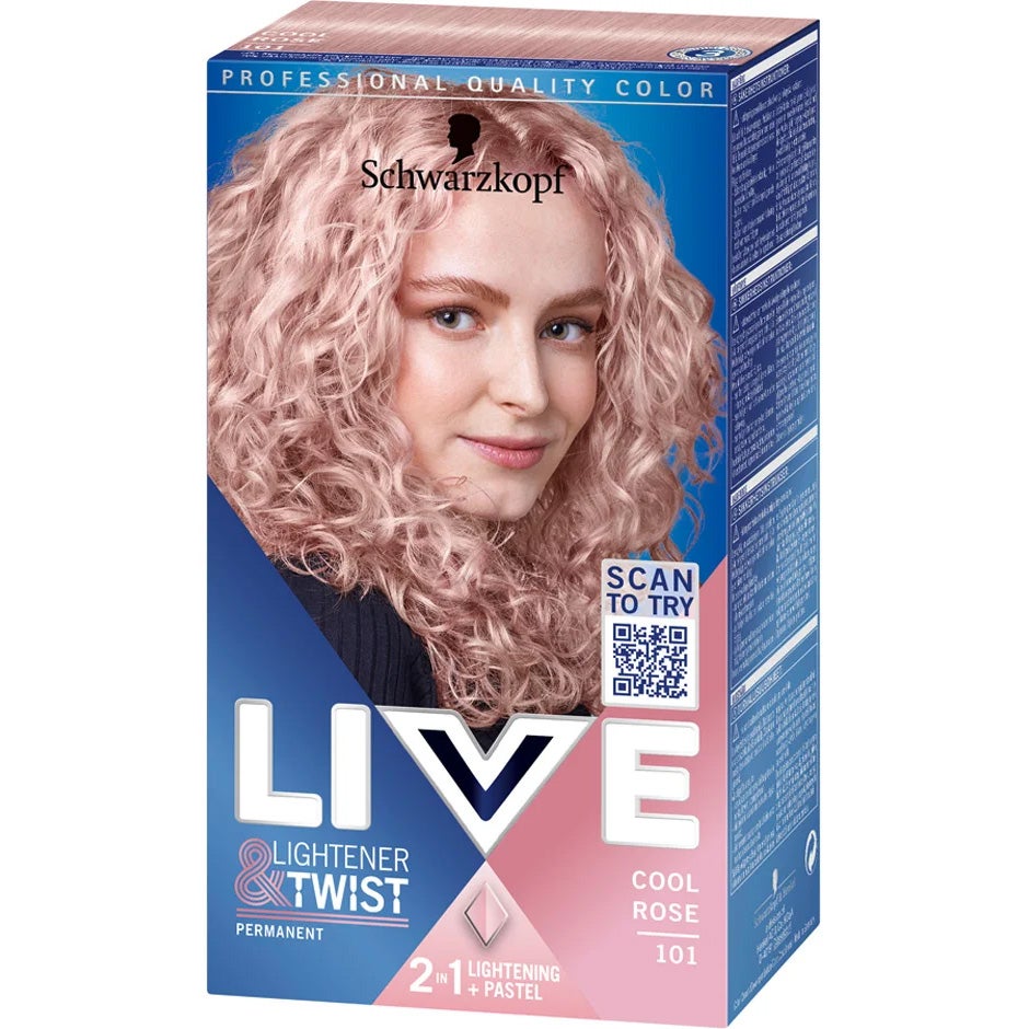 Schwarzkopf Live Lightener Twist 101 Cool Twist 101 Cool Rose 142 ml