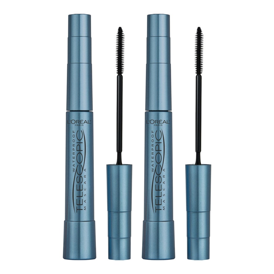Telescopic Waterproof Mascara Duo Black