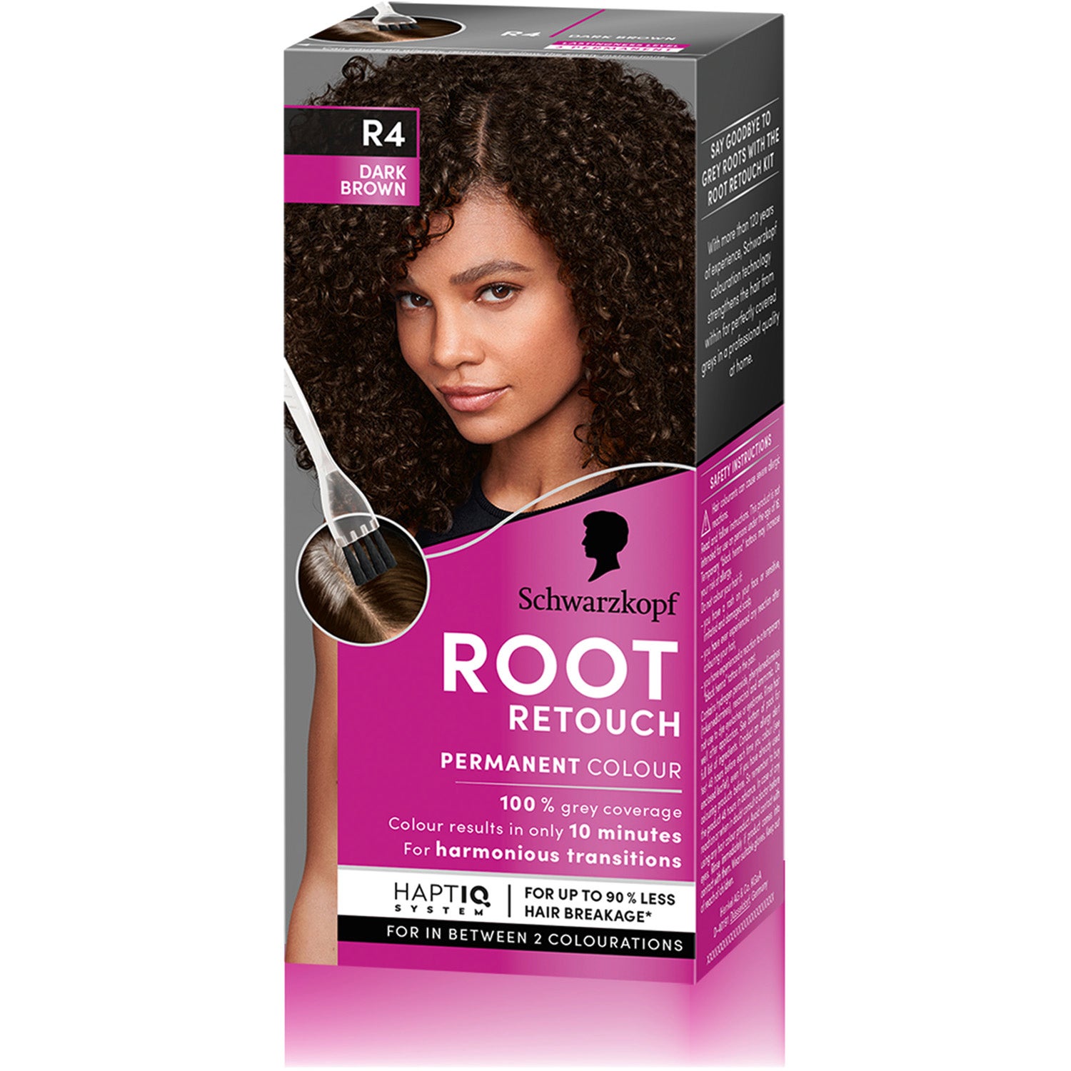 Schwarzkopf Schwarzkopf Root Retouch Permanent Color R4 Dark Brown - 1 pcs