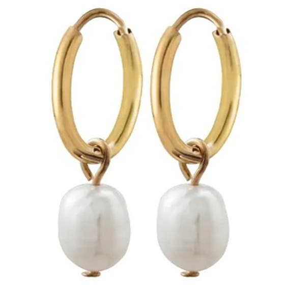 Perla Hoops Gold