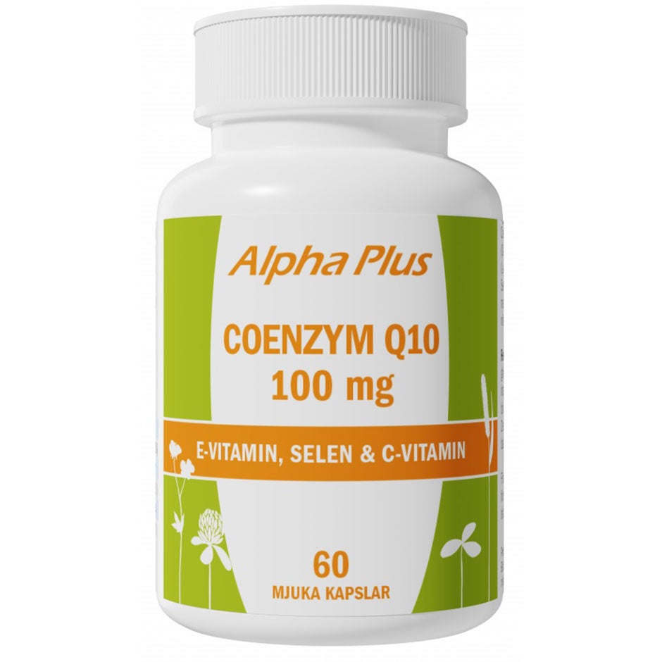 Alpha Plus Coenzym Q10 60 mjuka kapslar