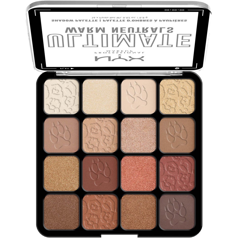 NYX Professional Makeup Ultimate Shadow Palette 16-Pan ögonsmink dam