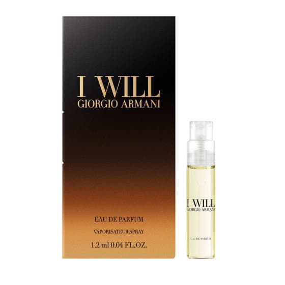 Armani I Will EdP Sample Gift