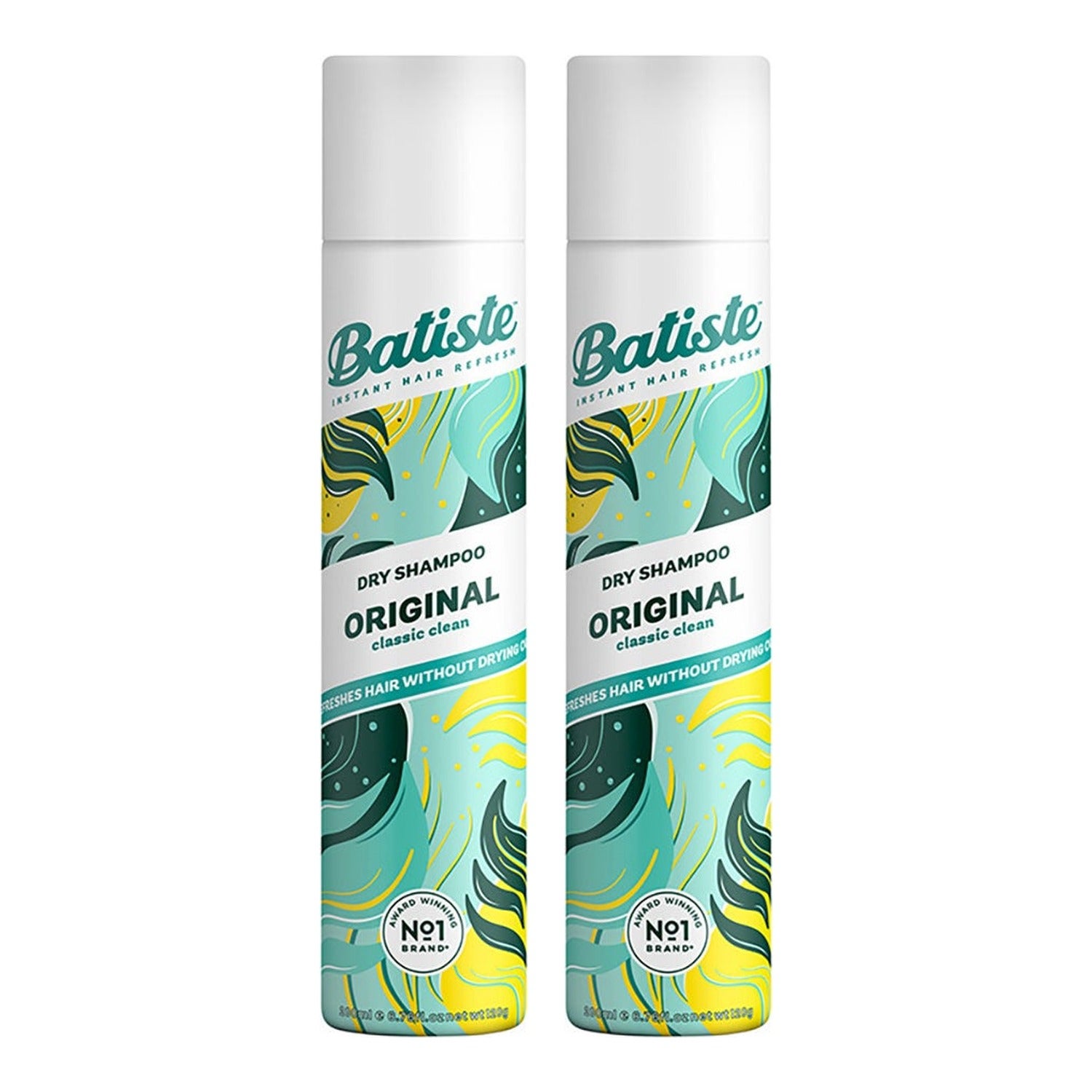 Batiste Dry Shampoo Original Duo 2 x Dry Shampoo 200ml - 400 ml