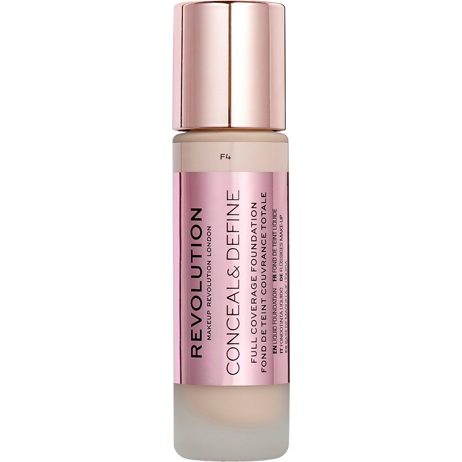 Revolution Beauty London Revolution Conceal & Define Foundation F4 foundation & concealer dam – bild 7