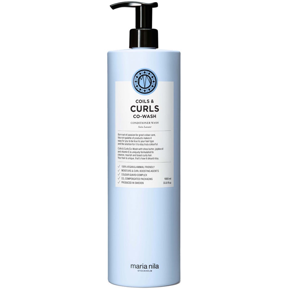 Coils & Curls, 1000 ml Maria Nila Schampo