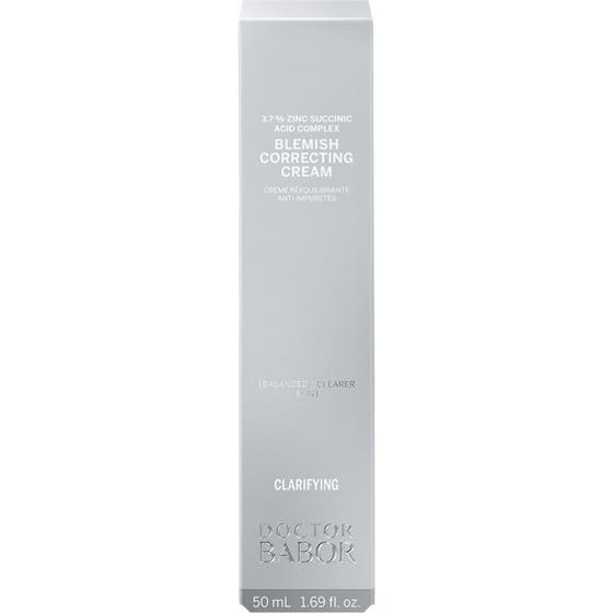 Babor DOC Blemish Correcting Cream 50 ml klargjørende ansiktskrem for balansert hud i sølvfarget eske