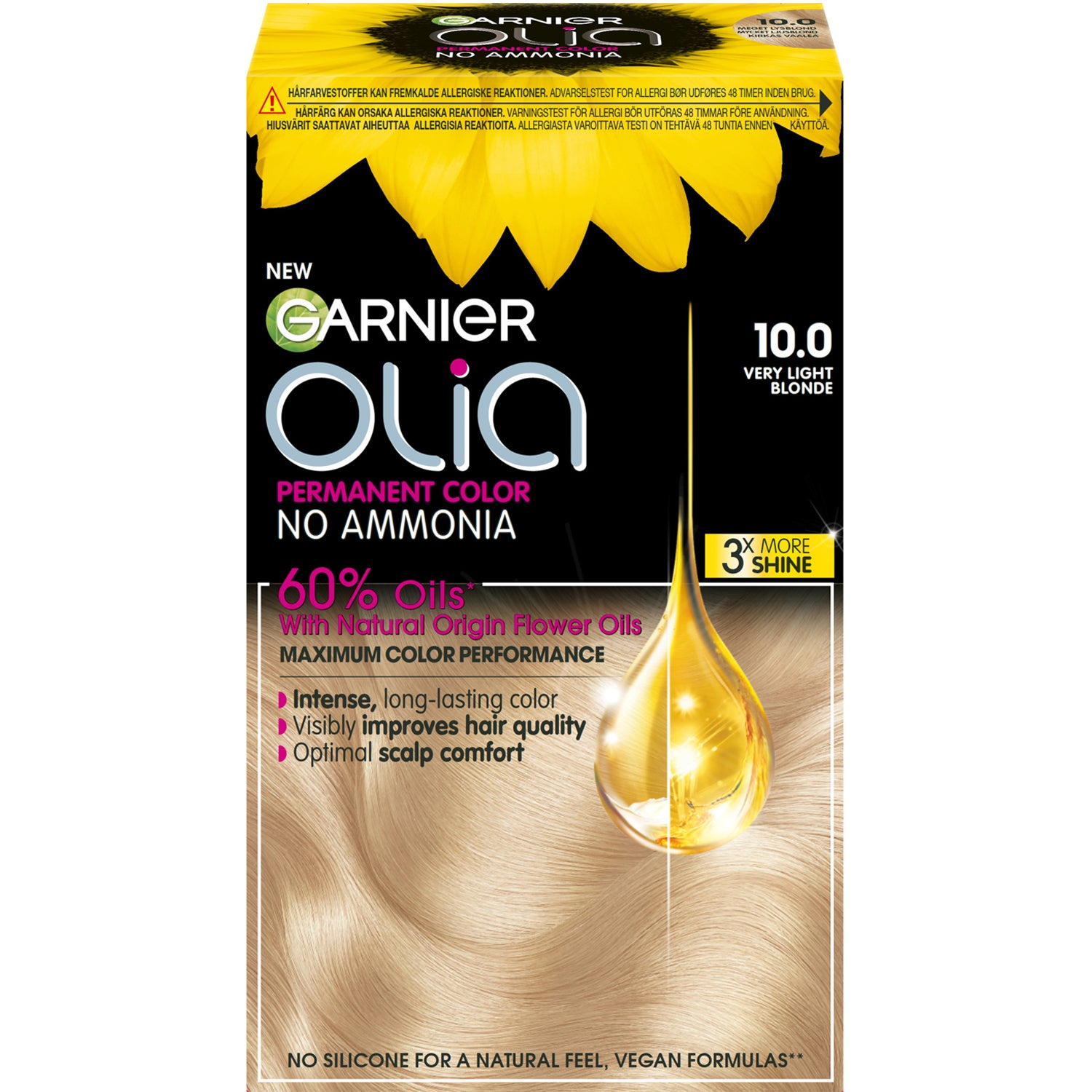 Olia 1.0 Night Black,  Garnier Färg