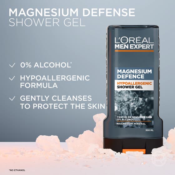 Men Expert Shower Gel Magnesium Defence