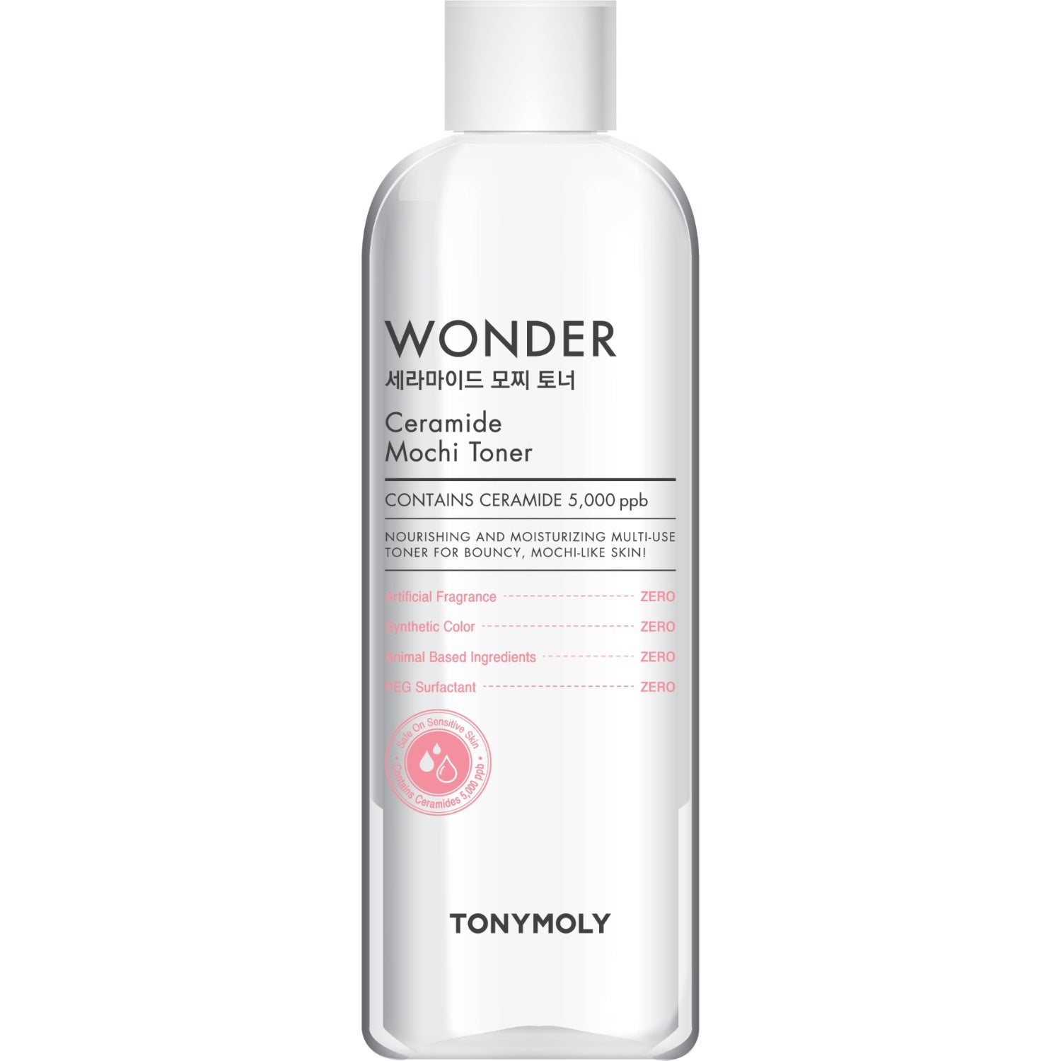 Tonymoly WONDER Ceramide Mochi Toner 500 ml