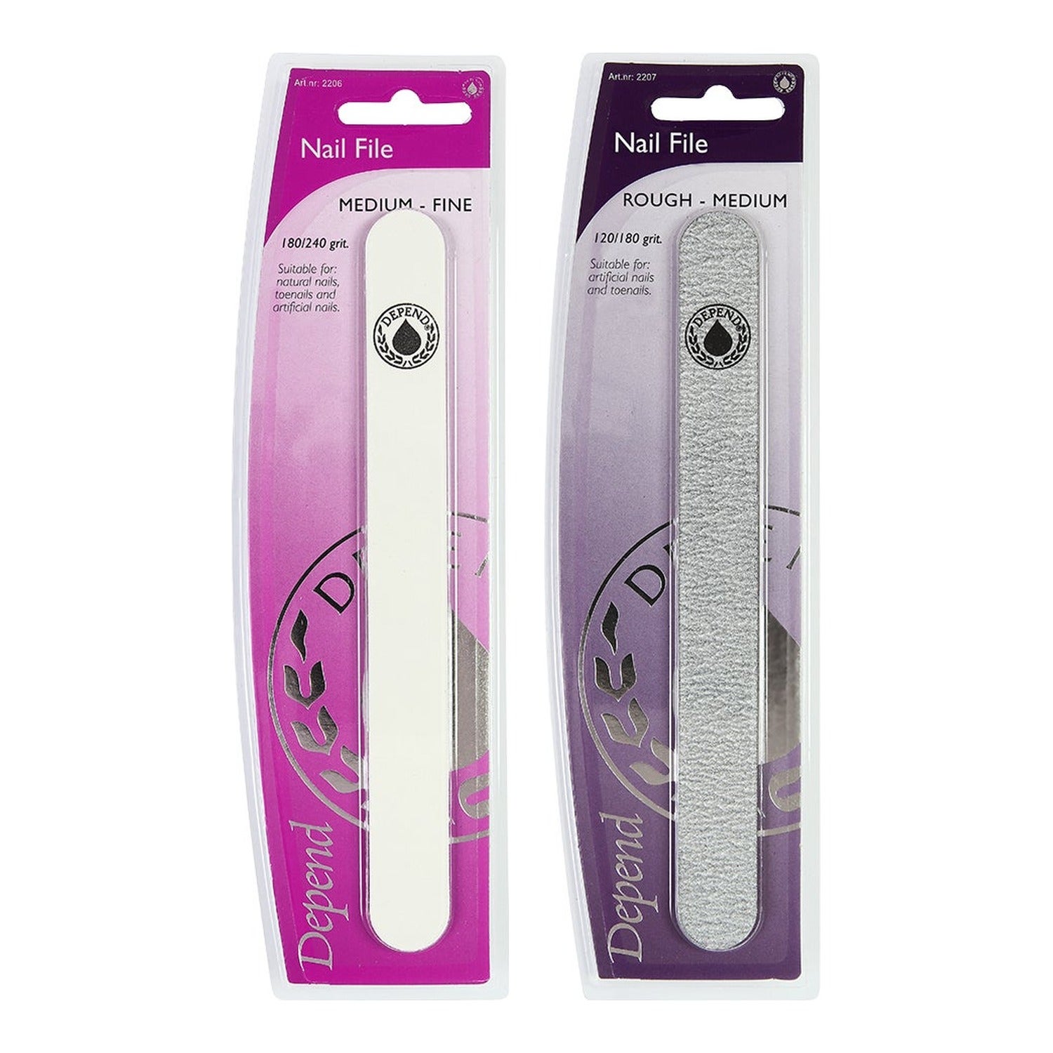 Depend Nail File Duo billede