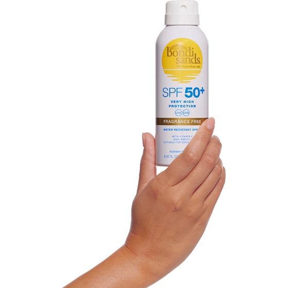 SPF50+Fragrance Free Sunscreen Spray