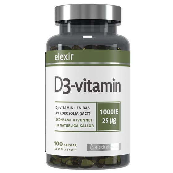 D3-vitamin 1000 IE